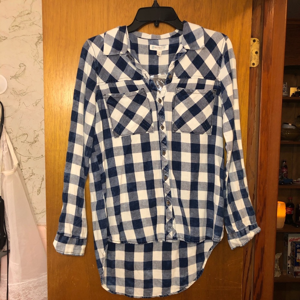 Denim Flannel Shirt